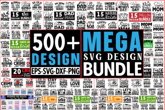 500 SVG Mega Design Bundle: An Embroidery Review