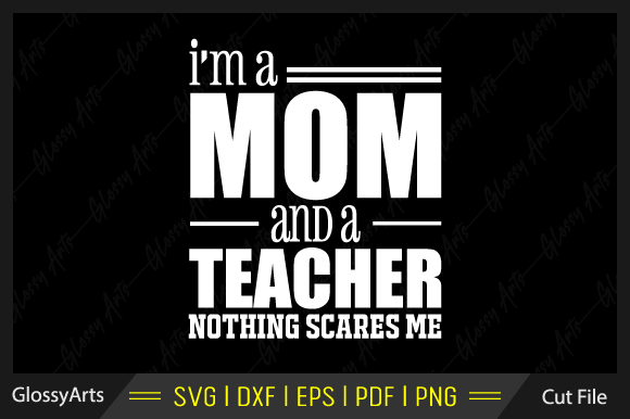 I m a Mom and a Teacher SVG: Embroidery Review