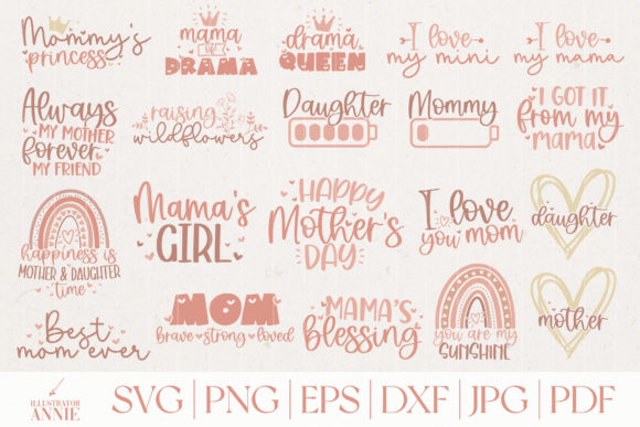 Mom and Daughter Quote Bundle: An Embroidery Review