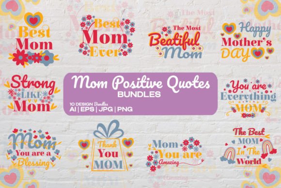 Mom Positive Quotes Bundle SVG: An Embroidery Review