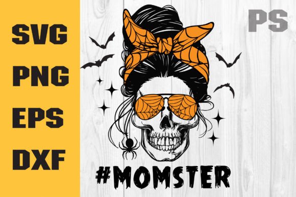 Momster SVG: Halloween Skull Mom Design Review