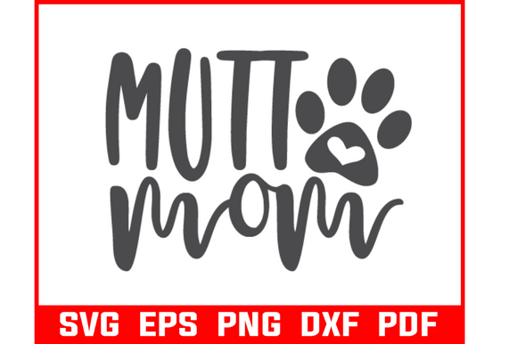 Mutt Mom Cat Dog Paw SVG Bundle Review