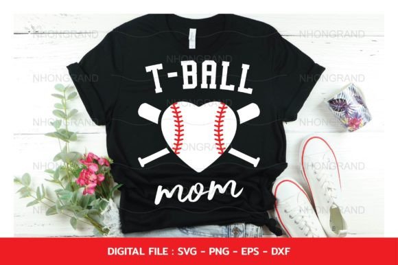 T-Ball Mom Sport Heart SVG: An Embroidery Review