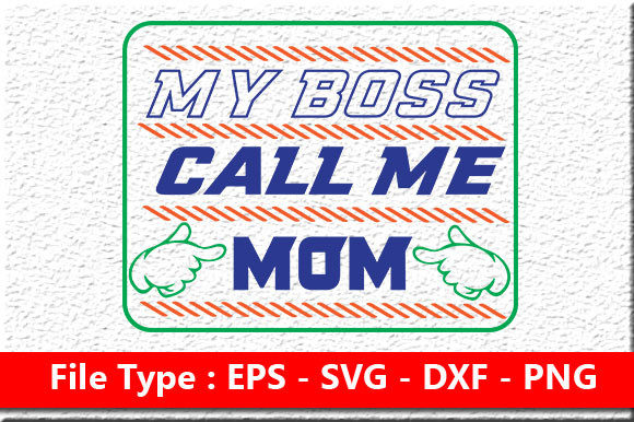 Unicorn SVG Design: My Boss Call Me Mom Review
